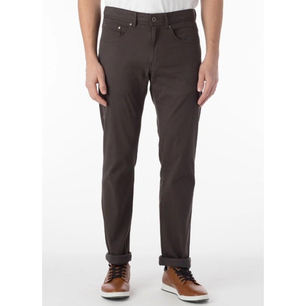 Ballin Crescent‎ Modern 5 pocket twill pants pavement gray Size 38 - Picture 6 of 7